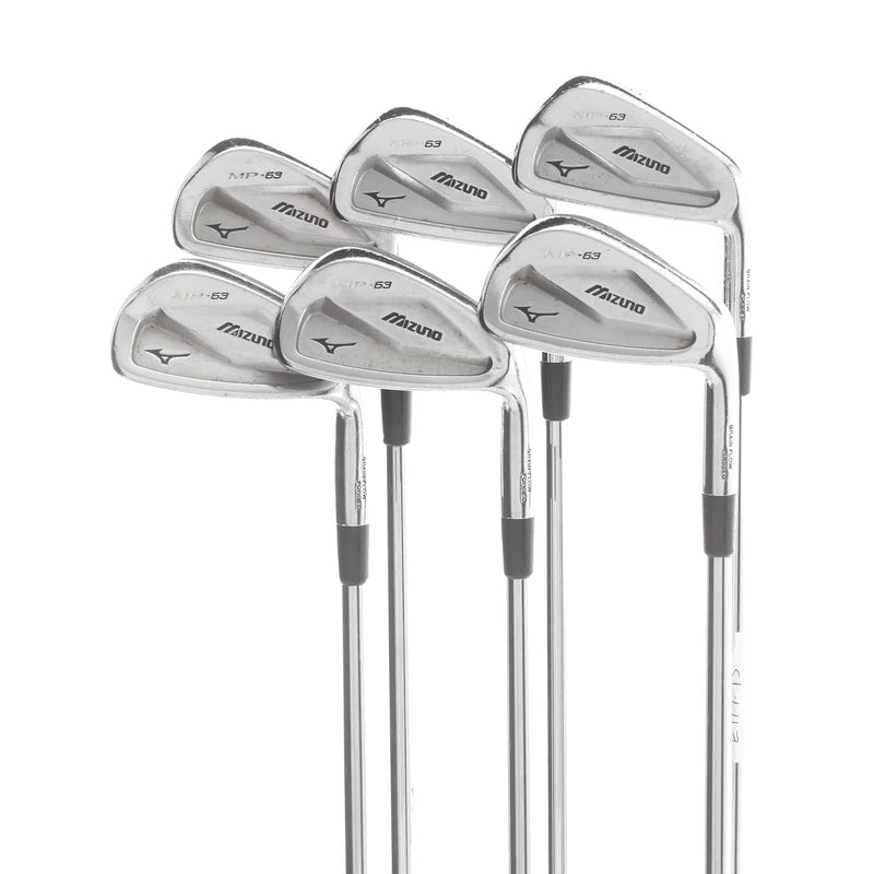 Mizuno MP-63 Steel Mens Right Hand Irons 5-PW Stiff - True Temper Dynamic Gold