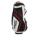 Titleist Cart Bag - Black/White/Red