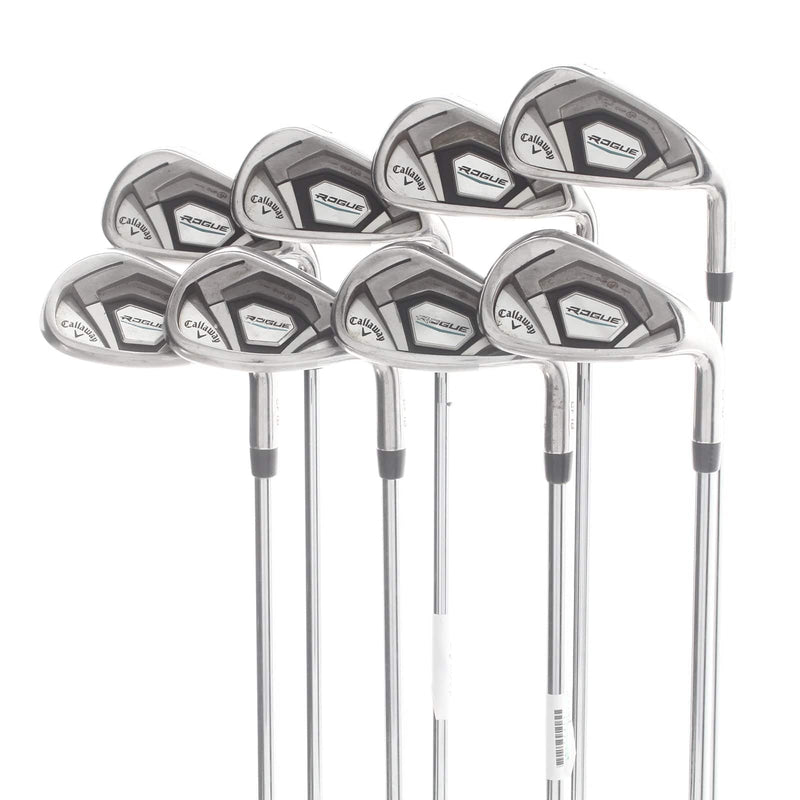 Callaway Rogue CF18 Steel Mens Right Hand Irons 5-SW+AW Regular - True Temper XP95
