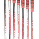 Ping G410 Steel Mens Right Hand Irons 4-PW Red Dot 1* Flat Stiff - N.S.Pro Modus3 Tour 105