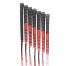 Ping G410 Steel Mens Right Hand Irons 4-PW Red Dot 1* Flat Stiff - N.S.Pro Modus3 Tour 105