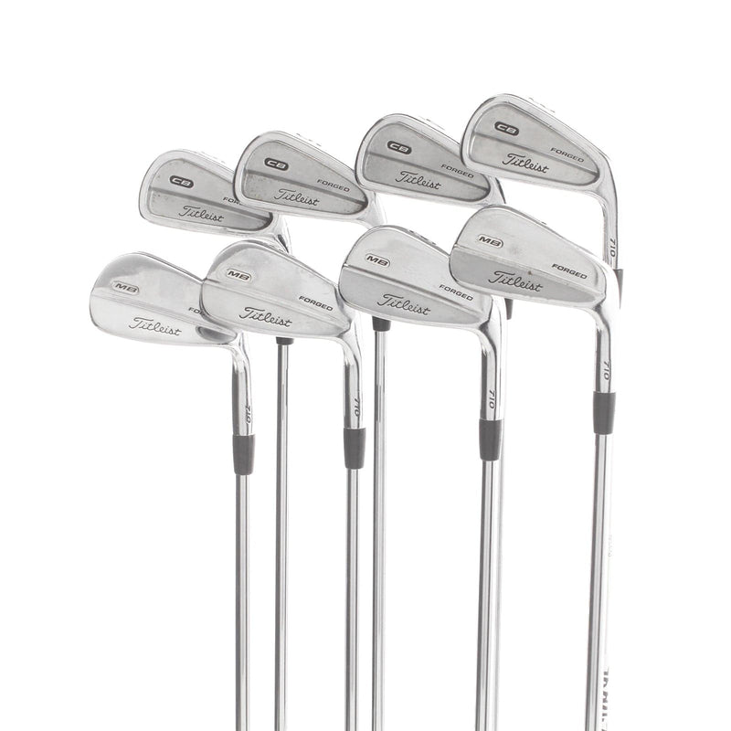 Titleist CB/MB 710 Combo Steel Mens Right Hand Irons 3-PW Regular - Golf Pride R300