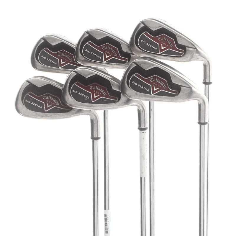 Callaway Big Bertha 2006 Steel Mens Right Hand Irons 4-9 Regular - Callaway