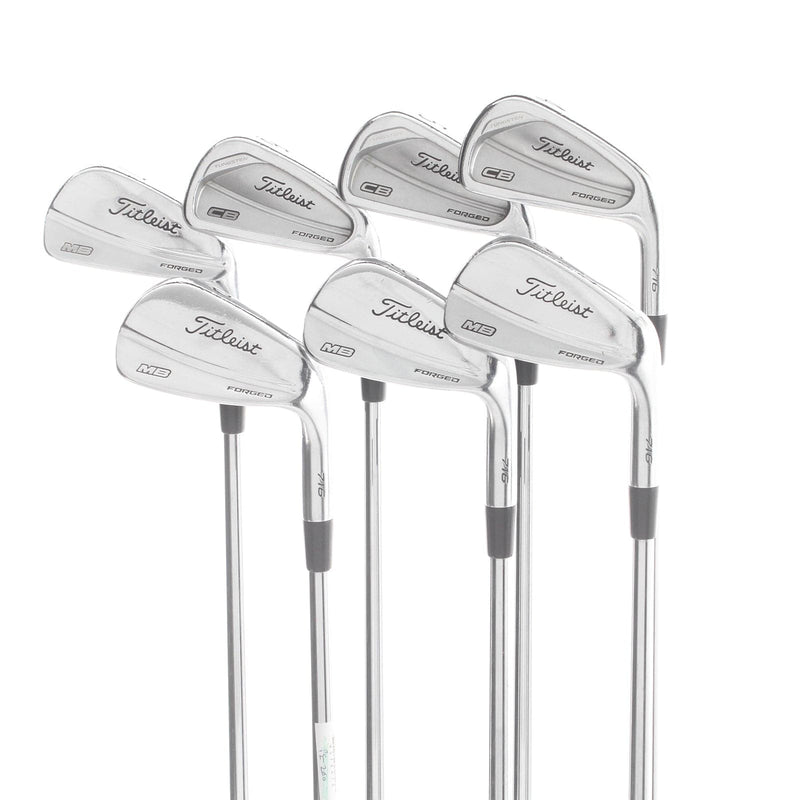 Titleist 716 CB/MB Combo Steel Mens Right Hand Irons 4-PW Stiff - Project X 6.0