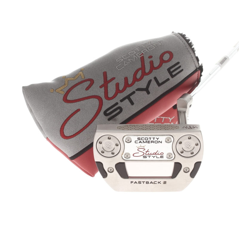 Scotty Cameron Studio Style Fastback 2 Mens Right Hand Putter 34" Mallet - Scotty Cameron