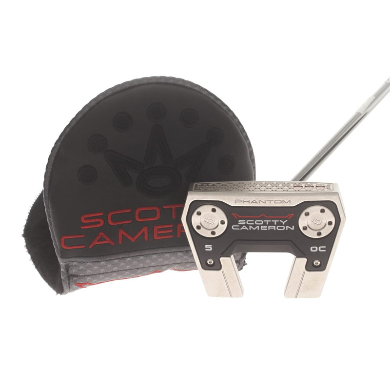 Scotty Cameron Phantom 5 OC Mens Right Hand Putter 35" Mallet - Scotty Cameron Studio Design
