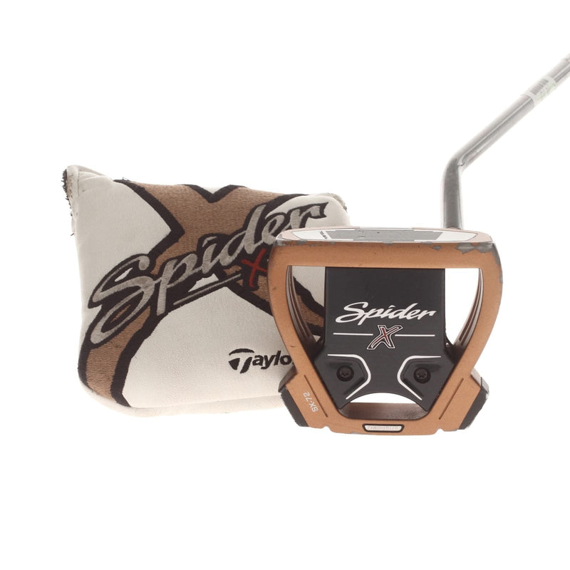 TaylorMade Spider X Copper Mens Right Hand Putter 33" Mallet KBS CT Tour Putter - Super Stroke Tour 1.0