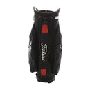 Titleist Stadry Cart 14 Cart Bag - Black/Red