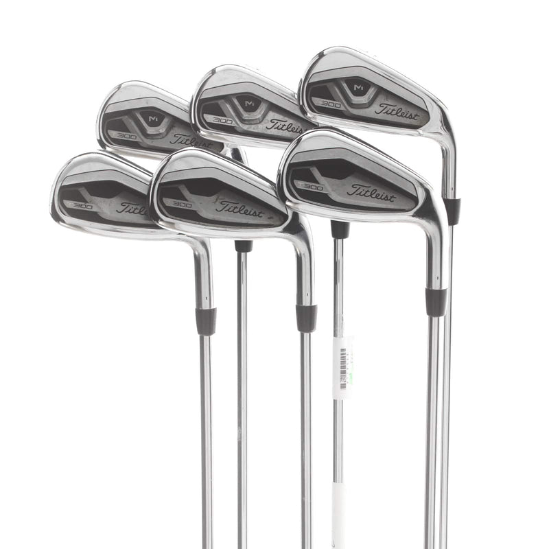 Titleist T300 2021 Steel Mens Right Hand Irons 5-PW Regular - True Temper AMT Red R300