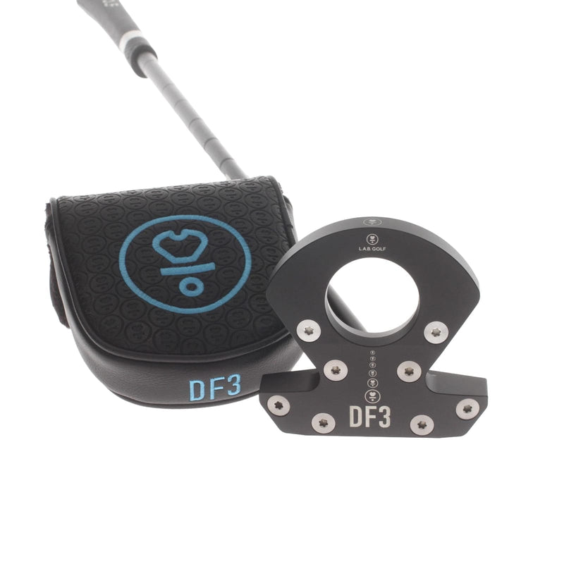L.A.B. Golf DF3 Mens Right Hand Putter 34" Mallet - L.A.B.Golf Press Pistol 2*