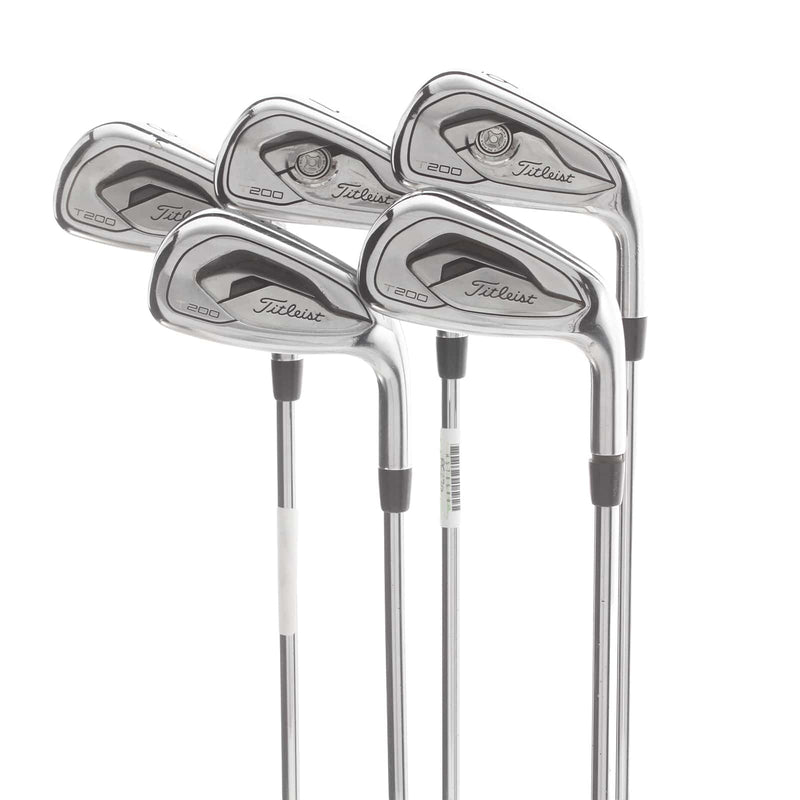 Titleist T200 2019 Steel Mens Right Hand Irons 6-PW Regular - True Temper AMT Black