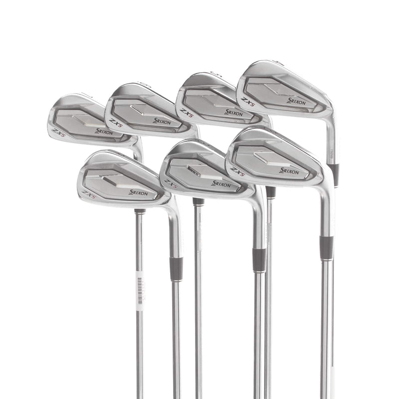 Srixon ZX5 Steel Mens Right Hand Irons 4-PW Stiff - N.S.Pro Zelos 8