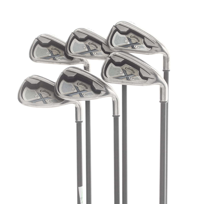 Callaway X-20 Graphite Ladies Right Hand Irons 4-PW Ladies - Callaway 45g