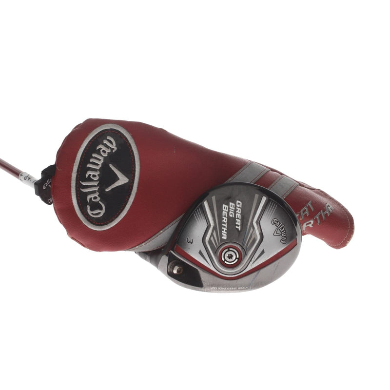 Callaway Great Big Bertha 2016 Graphite Mens Right Hand Fairway 3 Wood 15* Stiff - Accra FX 200F M4