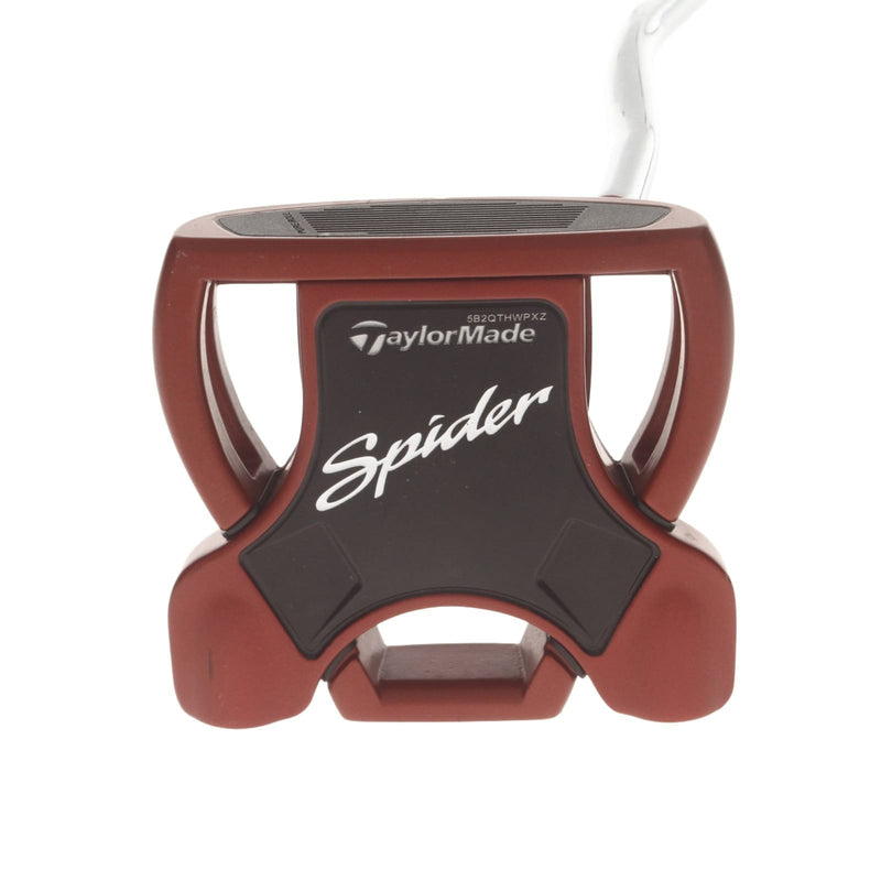 TaylorMade Spider Red 2018 Mens Right Hand Putter 34" Mallet - Super Stroke Tour 2.0