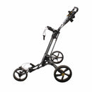 iCart ONE 3-Wheel Push/Pull Trolley - Black/White/Yellow