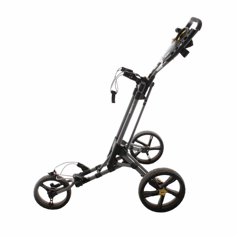 iCart ONE 3-Wheel Push/Pull Trolley - Black/White/Yellow