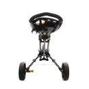 iCart ONE 3-Wheel Push/Pull Trolley - Black/White/Yellow