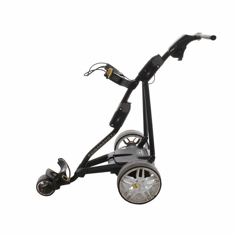 PowaKaddy FW3S 3-Wheel Electric Trolley 18 Hole Lithium - Black
