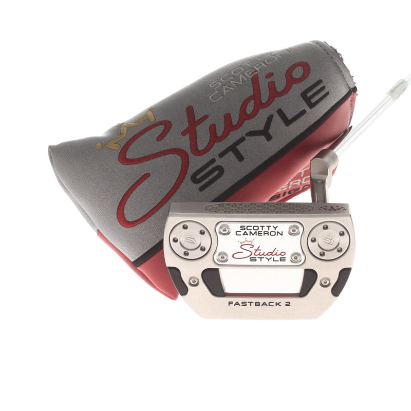 Scotty Cameron Studio Style Fastback 2 Mens Right Hand Putter 34" Mallet - Scotty Cameron