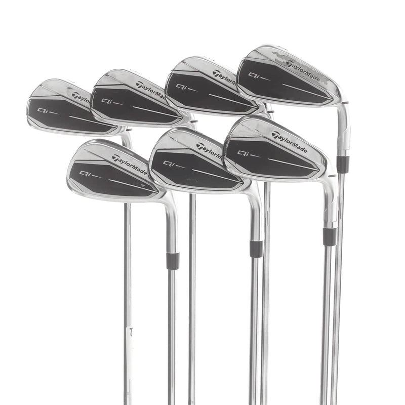 TaylorMade Qi Steel Mens Right Hand Irons 4-PW Regular - Nippon N.S Pro 850GH