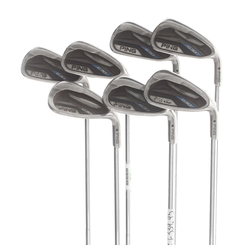 Ping G30 Steel Mens Right Hand Irons 5-SW Black Dot Regular - CFS Distance