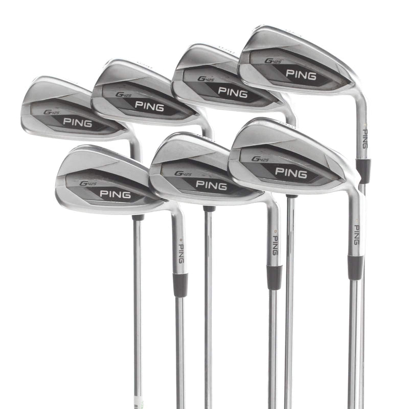 Ping G425 Steel Mens Right Hand Irons 4-PW White Dot 3* Upright Regular - True Temper Elevate MPH 95