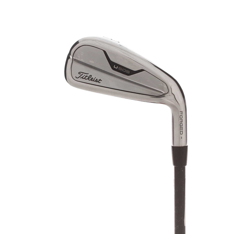 Titleist U505 Steel Mens Right Hand 3 Iron Stiff - HZRDUS Smoke RDX Black 80