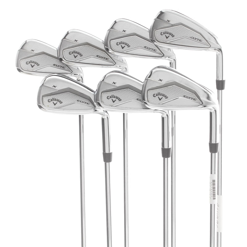 Callaway Elyte X Steel Mens Right Hand Irons 5-AW Regular - True Temper Vector 80G