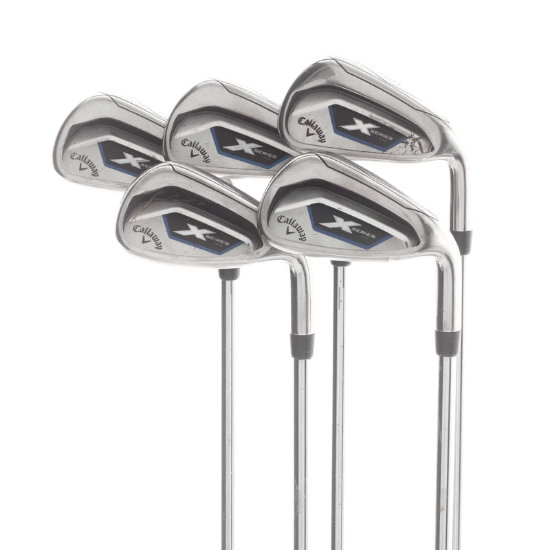 Callaway X-Series N416 Steel Mens Right Hand Irons 6-PW Uniflex - Callaway