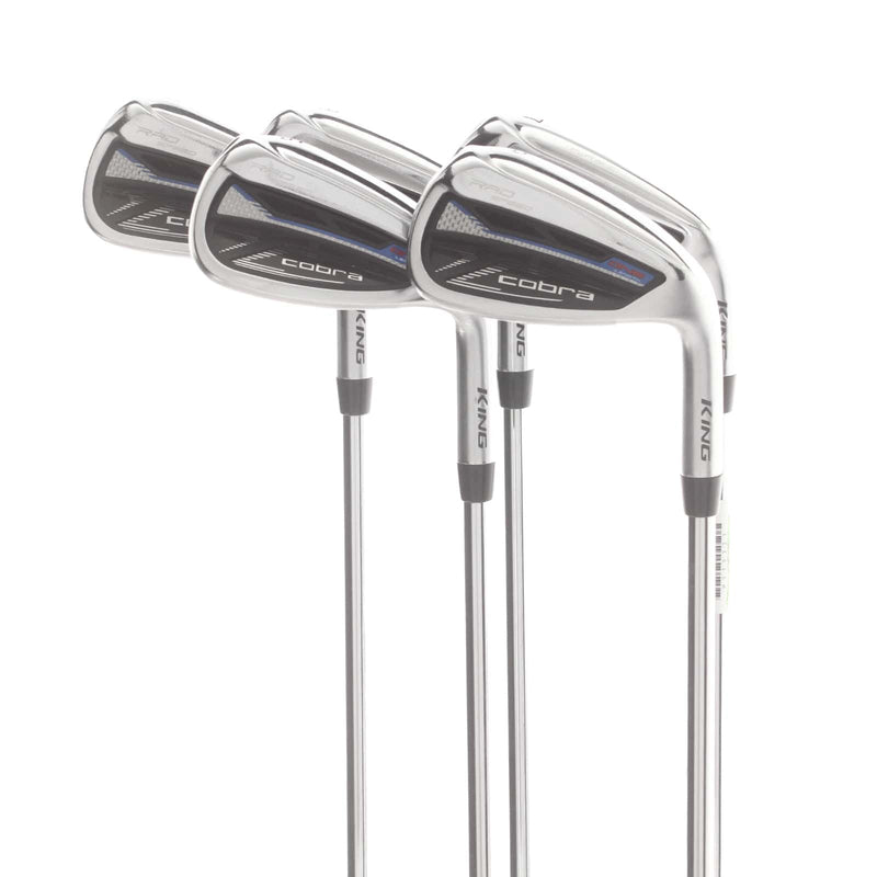 Cobra Radspeed One Length Steel/Graphite Mens Right Hand Irons 7-GW Regular - KBS Tour