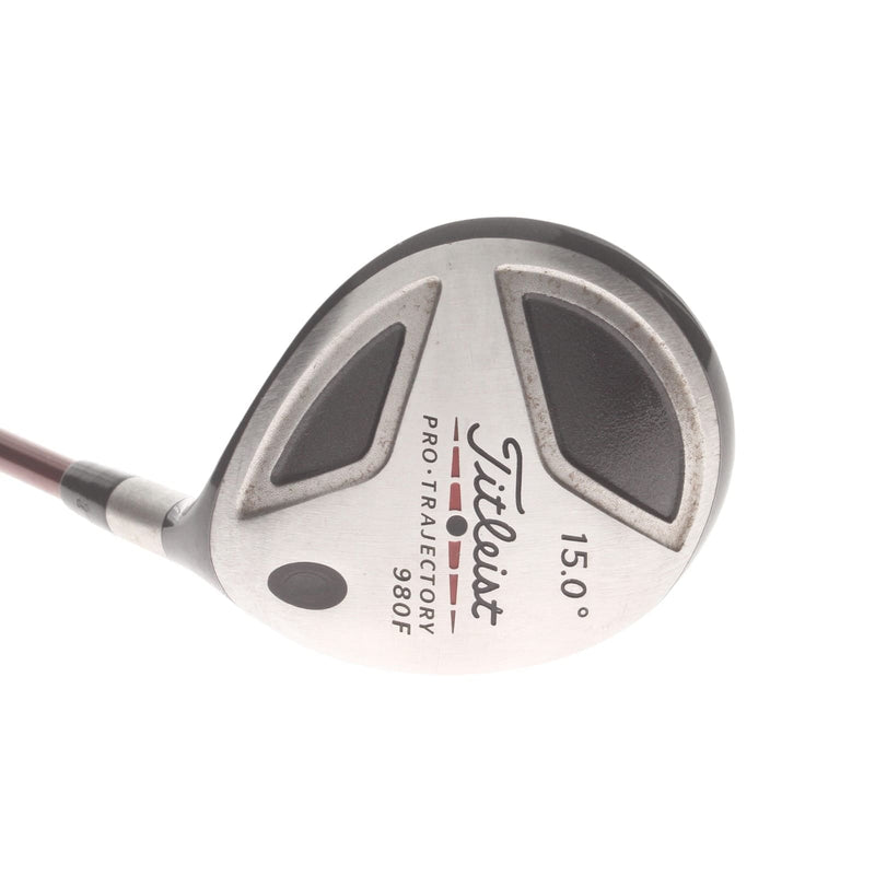 Titleist 980F Graphite Mens Right Hand Fairway 3 Wood 15* Regular - Grafalloy ProLite
