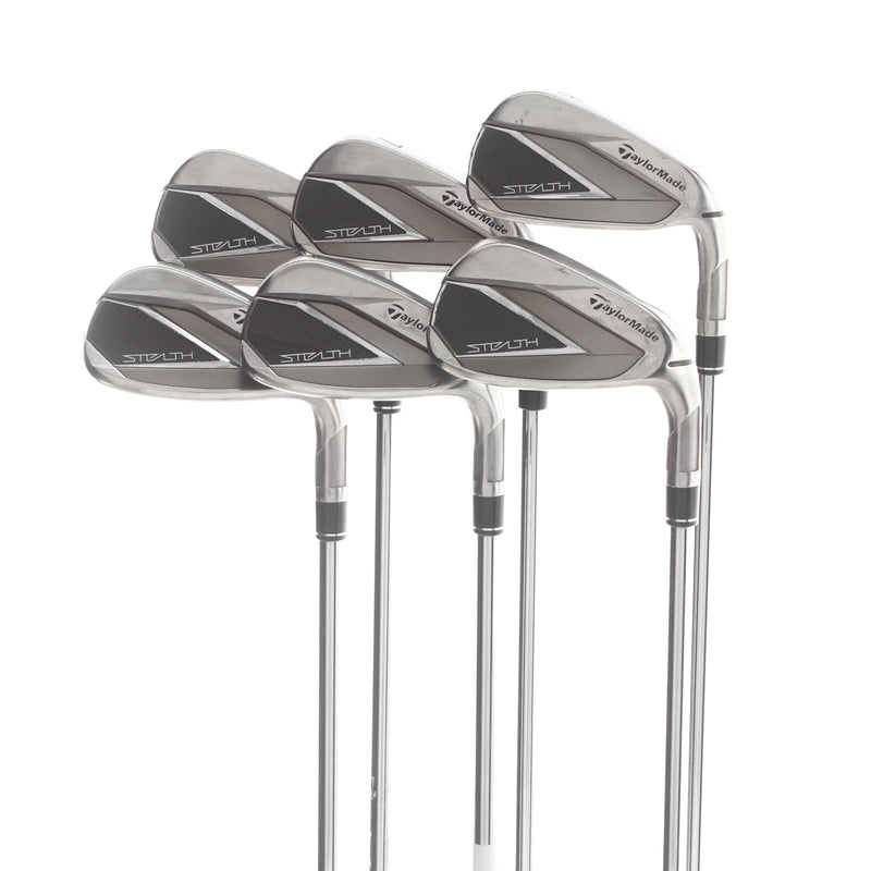 TaylorMade Stealth Steel Mens Right Hand Irons 6-AW Regular - KBS Max MT 85