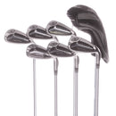 Nicklaus Polarity HP Steel Mens Right Hand Irons 6-SW+5 Hybrid Regular - FST Pro Silver Ultra Light Steel