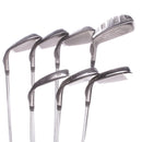 Nicklaus Polarity HP Steel Mens Right Hand Irons 6-SW+5 Hybrid Regular - FST Pro Silver Ultra Light Steel