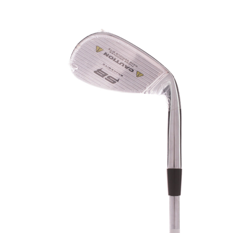 Cobra Snakebite Steel Mens Left Hand Lob Wedge 60 Degree 8 Bounce Stiff - KBS Hi-Rev 2.0 125 S