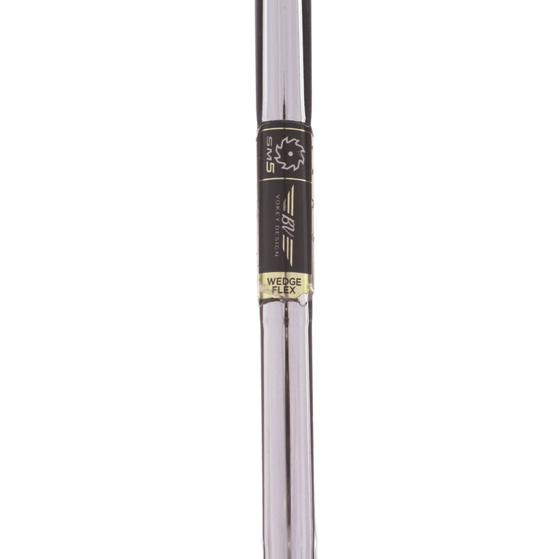 Titleist Vokey SM5 Tour Chrome M-Grind Steel Mens Right Hand Sand Wedge 54 Degree 10 Bounce Wedge - BV Design