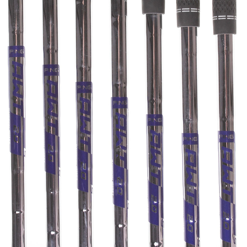 Ping G410 Steel Men's Right Irons 5-SW Orange Dot Stiff - Ping AWT 2.0 S