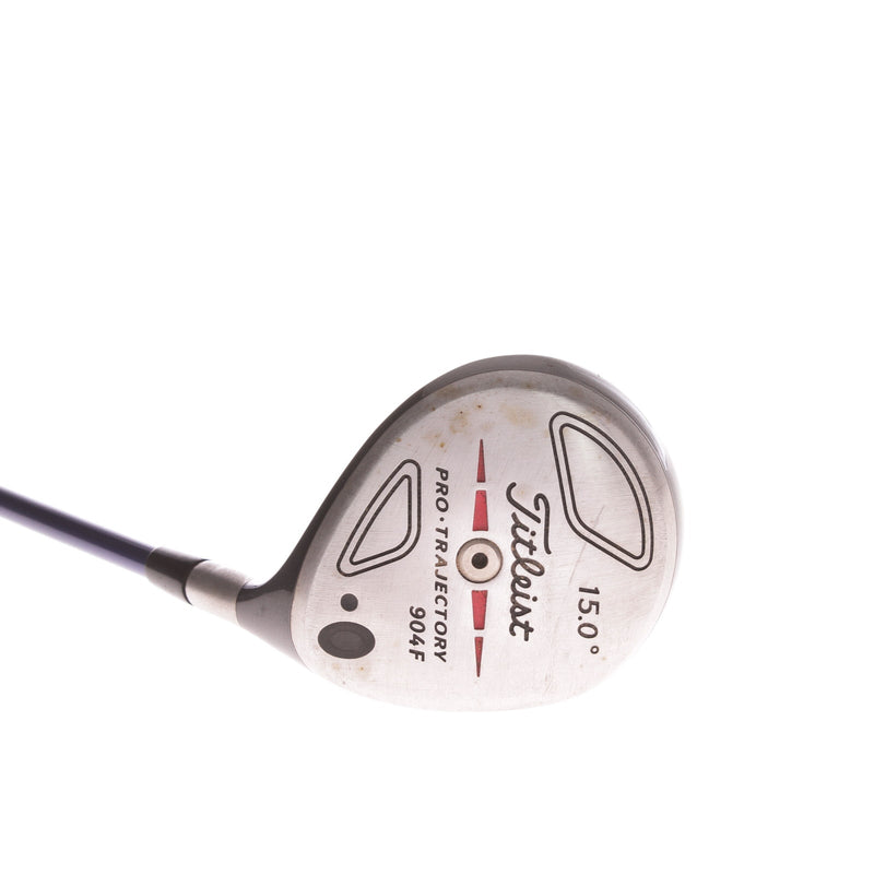 Titleist 904 F Graphite Men's Right Fairway 3 Wood 15 Degree Stiff - Graphite Design YS-6 FW+ S