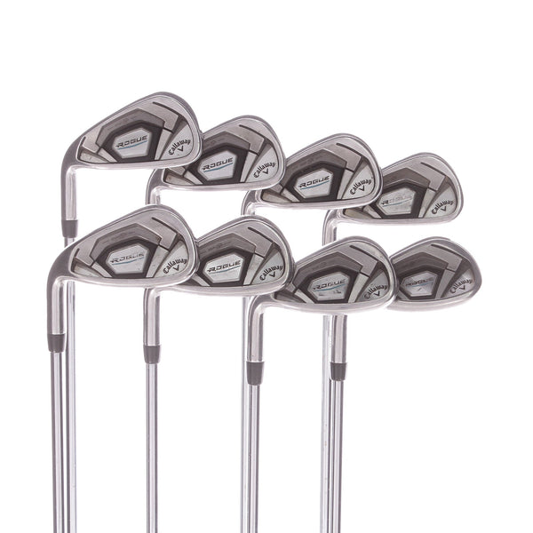 Callaway Rogue Steel Men's Left Irons 4-SW Regular - True Temper XP105 ST15 R300