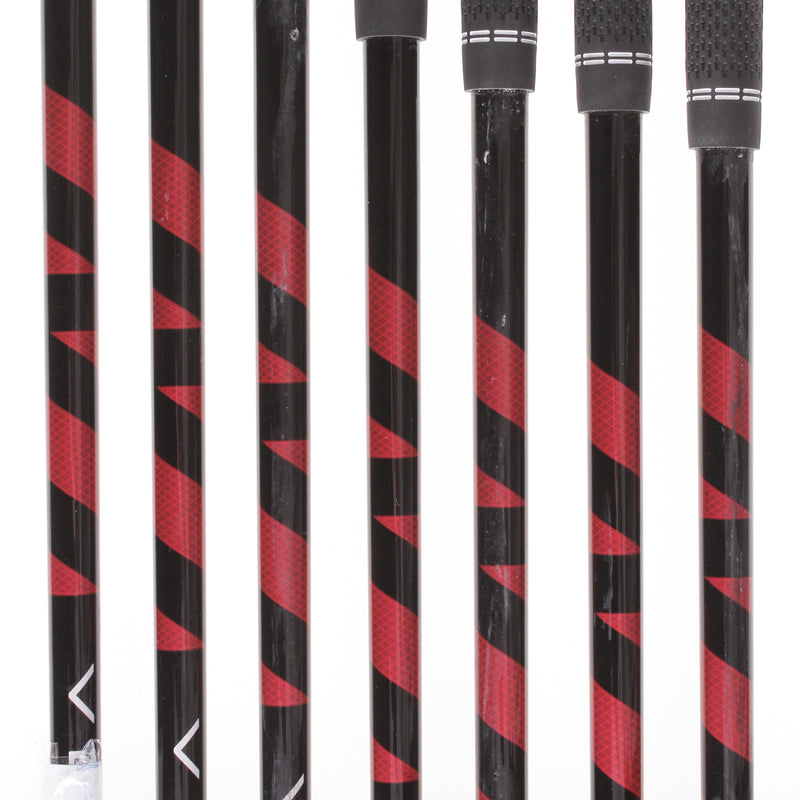 TaylorMade Stealth Men's Right Graphite Irons 5-SW Senior - Fujikura Ventus Red 5-A