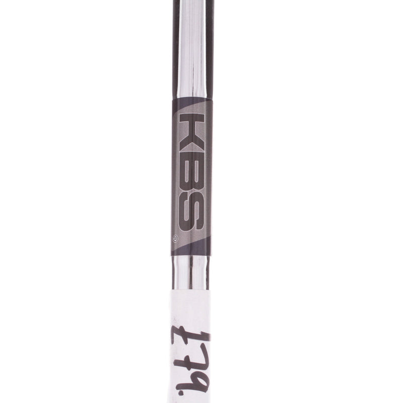 TaylorMade Milled Grind Hi Toe Steel Men's Right Lob Wedge 60 Degree 10 Bounce Wedge - KBS Hi-Rev 115