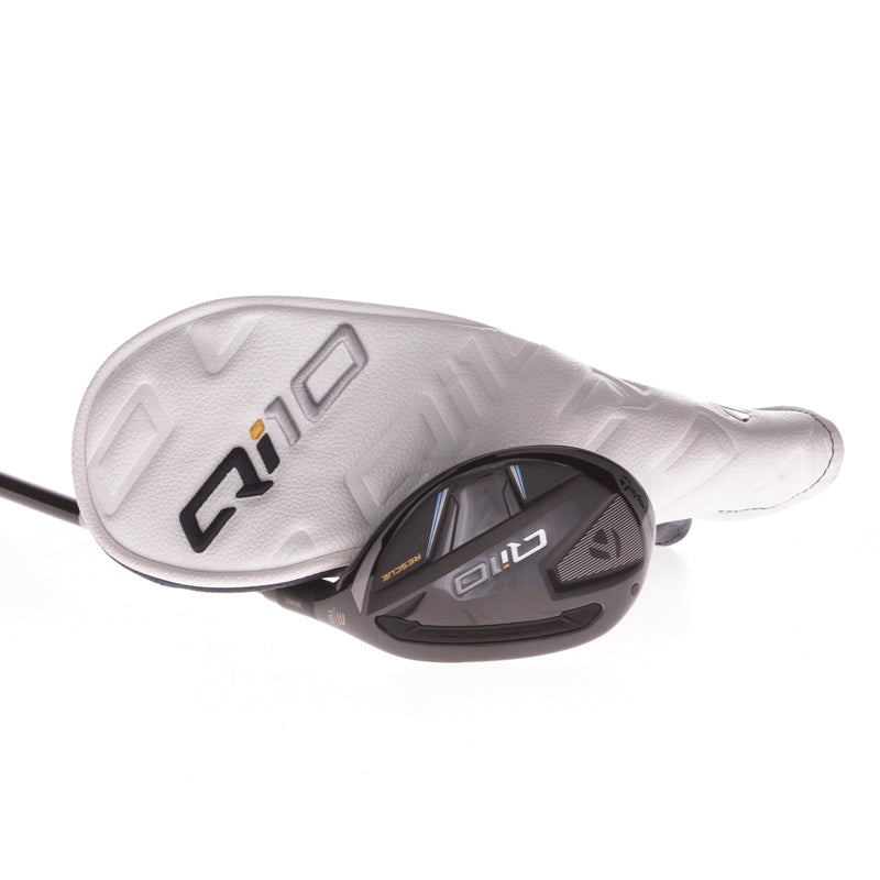 TaylorMade Qi10 Graphite Men's Right Hybrid 19 Degree Stiff - Fukikura Ventus TR Blue 7-S