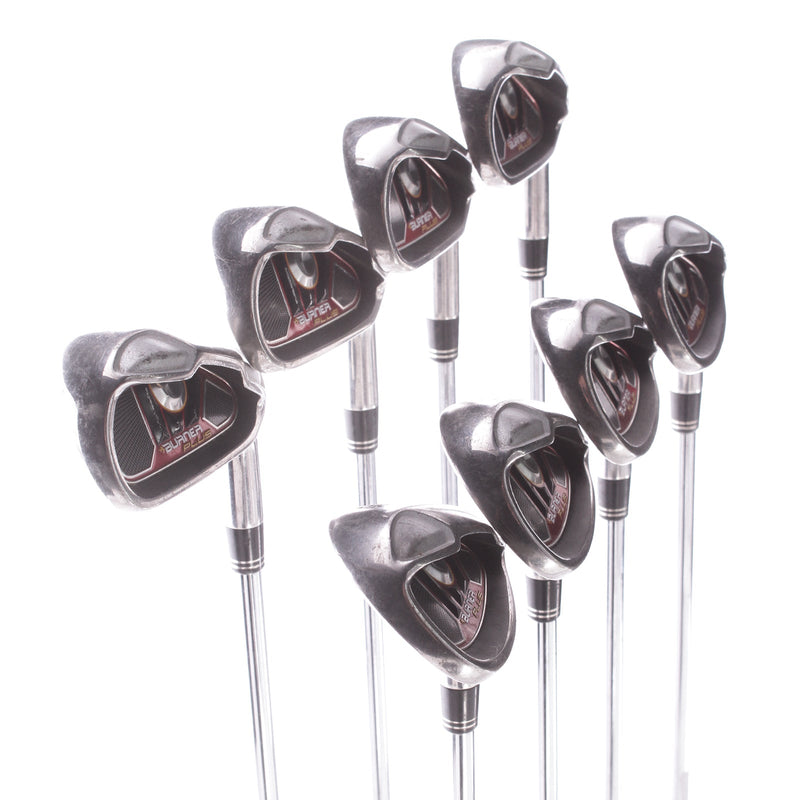 TaylorMade Burner Plus Steel Men's Right Irons 4-SW Uniflex - Burner 85
