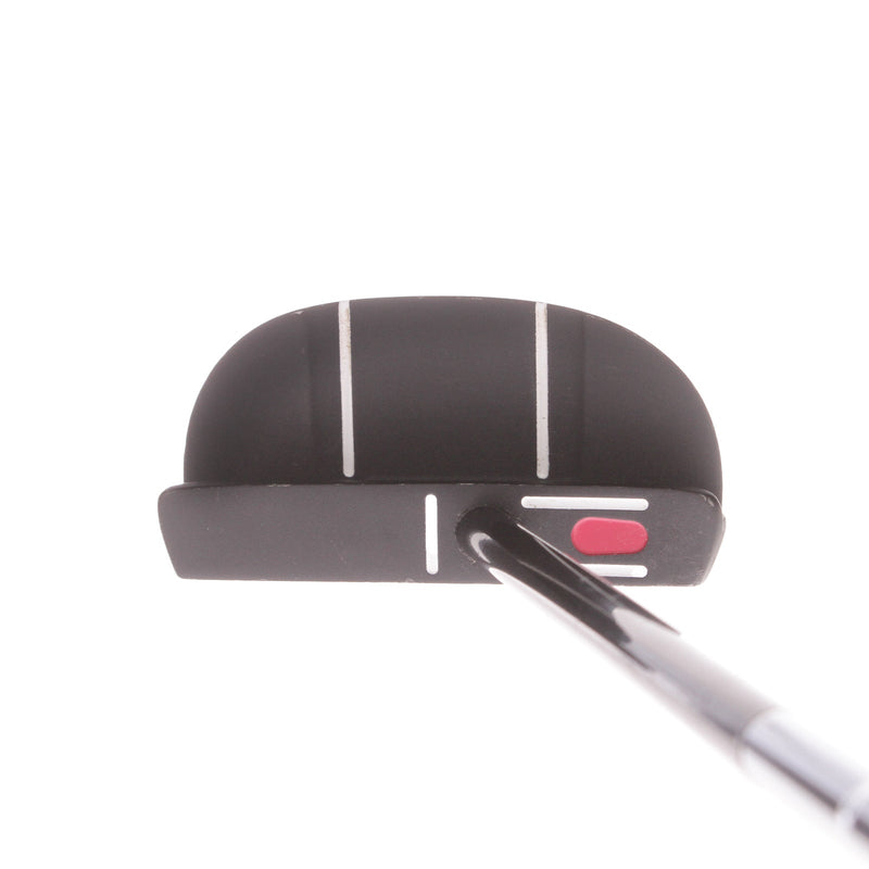 SeeMore SS303 FGP Mallet Men's Right Putter 33 Inches - Lamkin Deep Etched