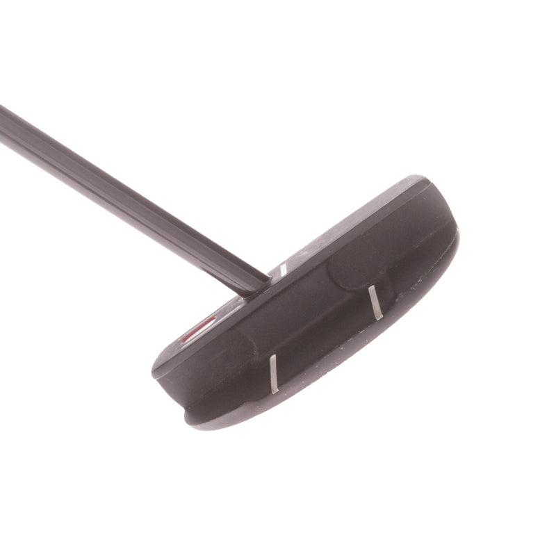 SeeMore SS303 FGP Mallet Men's Right Putter 33 Inches - Lamkin Deep Etched
