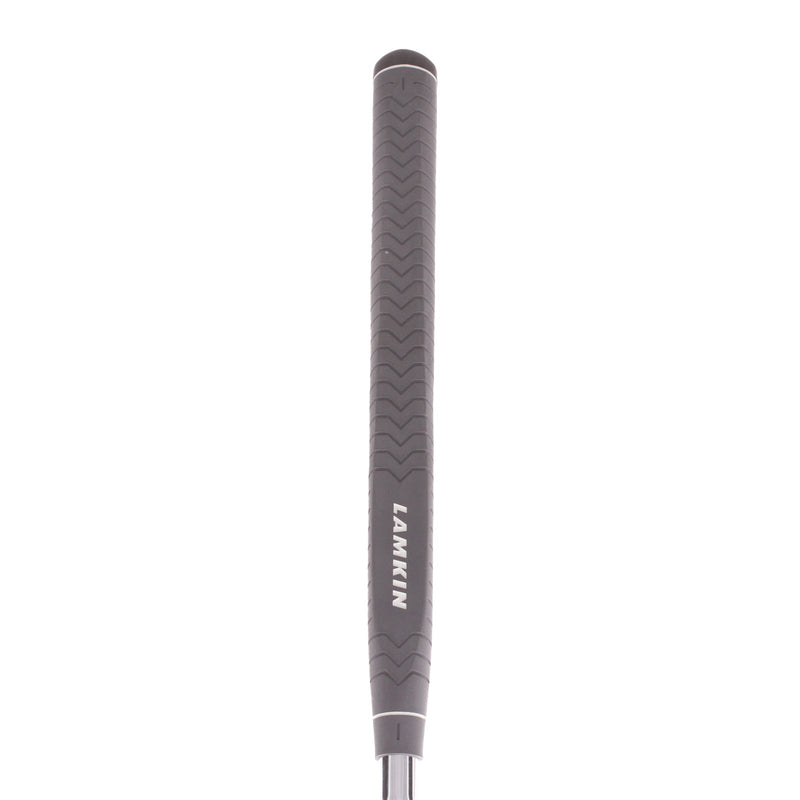 SeeMore SS303 FGP Mallet Men's Right Putter 33 Inches - Lamkin Deep Etched