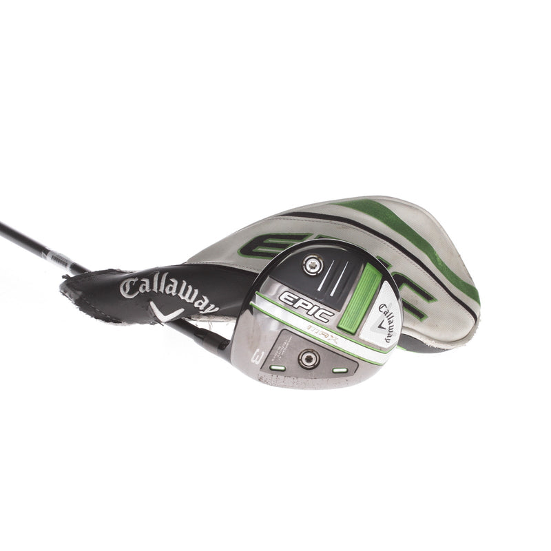 Callaway Epic Max Graphite Mens Right Hand Fairway 3 Wood 15* Regular - Project X Hzrdus 5.5