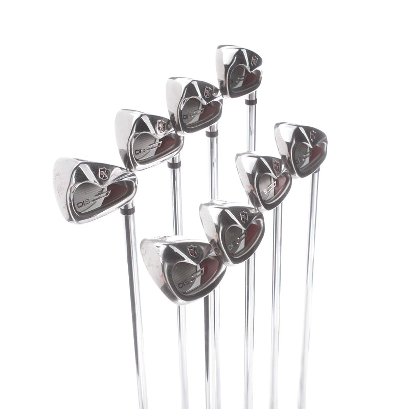 Wilson Di9 Steel Mens Right Hand Irons 4-SW Uniflex - True Temper TX99 200 Superlite