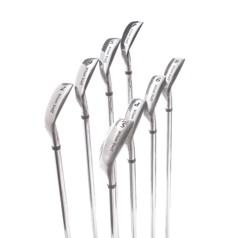 Wilson Di9 Steel Mens Right Hand Irons 4-SW Uniflex - True Temper TX99 200 Superlite